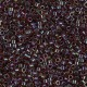 Miyuki delica Beads 11/0 - Lined garnet dark grey ab DB-297